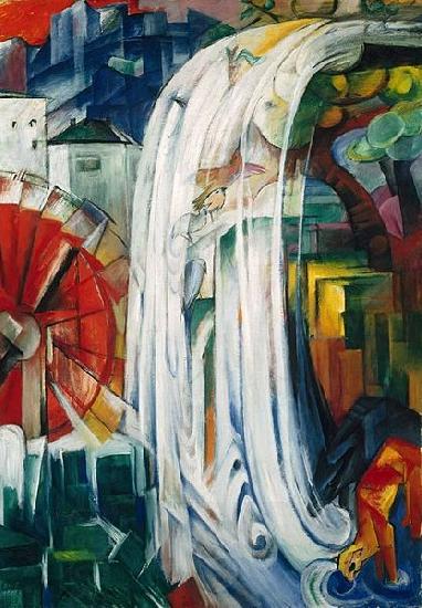 Franz Marc Bewitched Mill China oil painting art